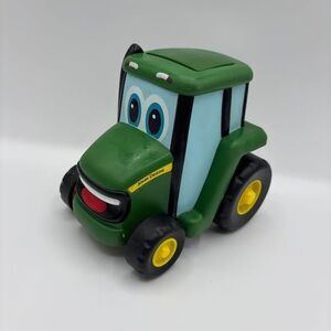 TOMY John Deere Push n Roll Johnny Tractor Toy